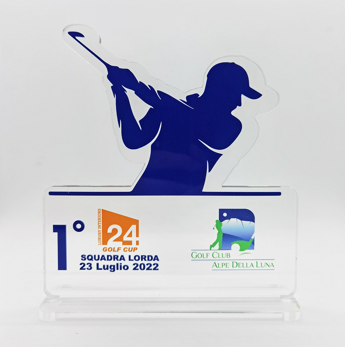Trophée en plexiglas