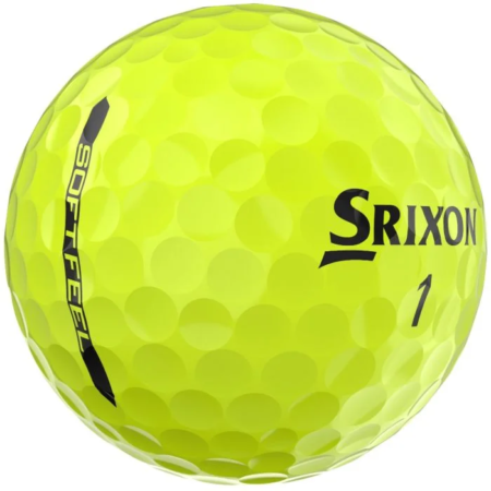 srixon soft feel amarillas personalizadas