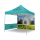 Gazebo 3 x 3 m personalizzato